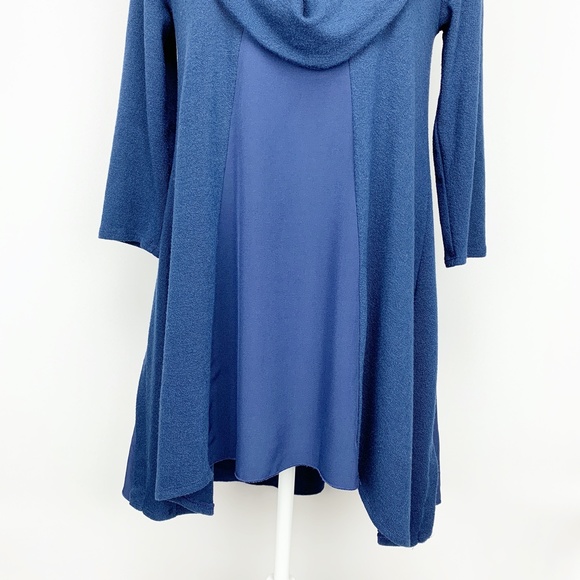 SOFT SURROUNDINGS Cowel Neck Tunic Size Sm… - Picture 3 of 13